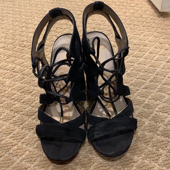 Sam Edelman lace up heels - Picture 2 of 2